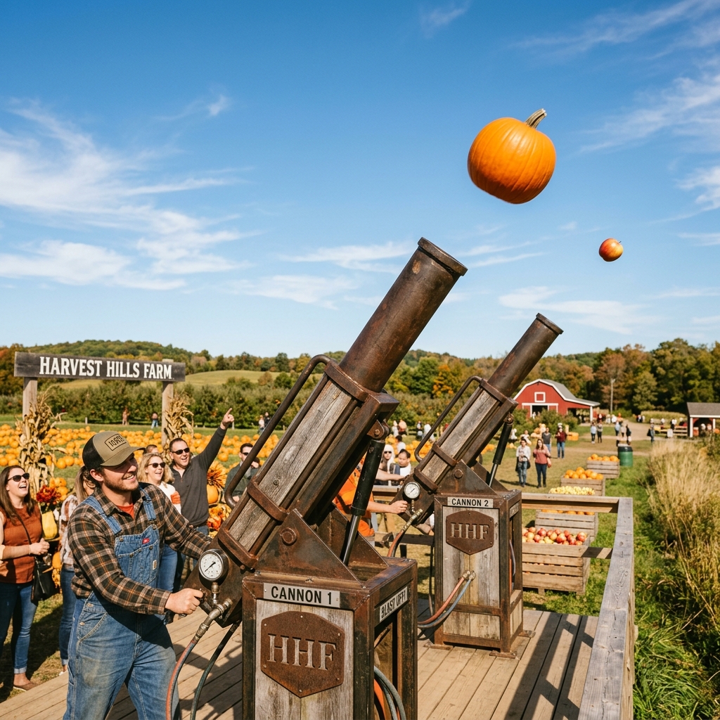 High-powered air cannons